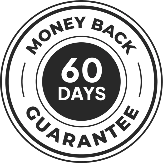 60-day guarantee badge